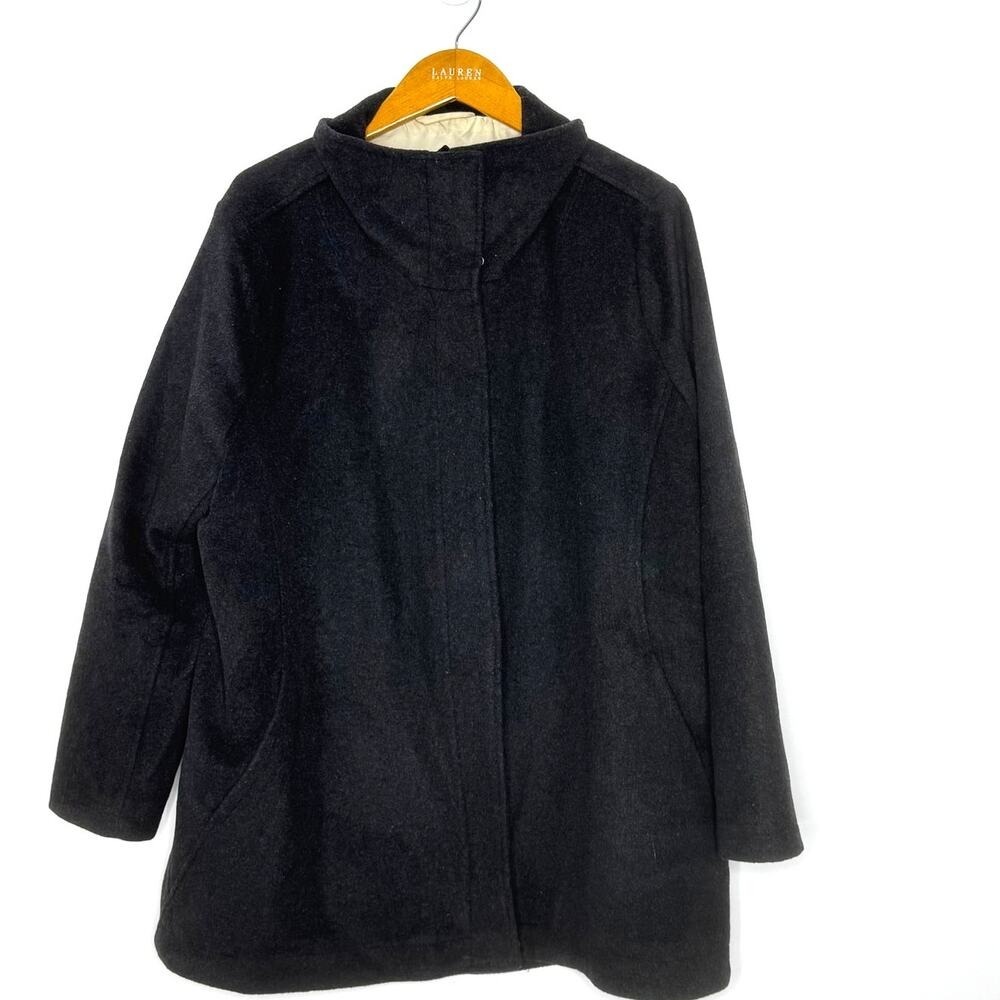 Pendleton Wool Coat Blanket Striped Lining - image 2